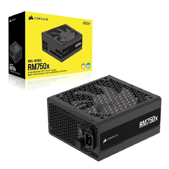 Corsair RMx Series RM750x Fully Modular Power Supply (AU): 750W, 80+ Gold,