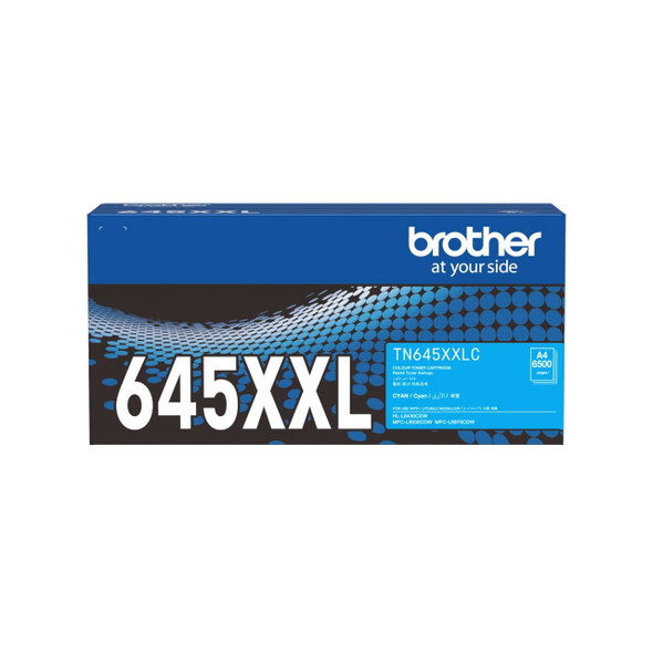 Brother TN645XXLC Genuine Cyan Super High Yield Toner Cartridge