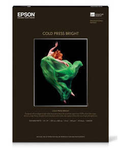 Epson Fine Art Paper Signature Worthy Cold Press Bright A4 Sheet Media