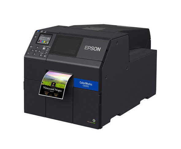 Epson ColorWorks C6010A 4" 4-colour commercial desktop label printer (Auto-cutter) 