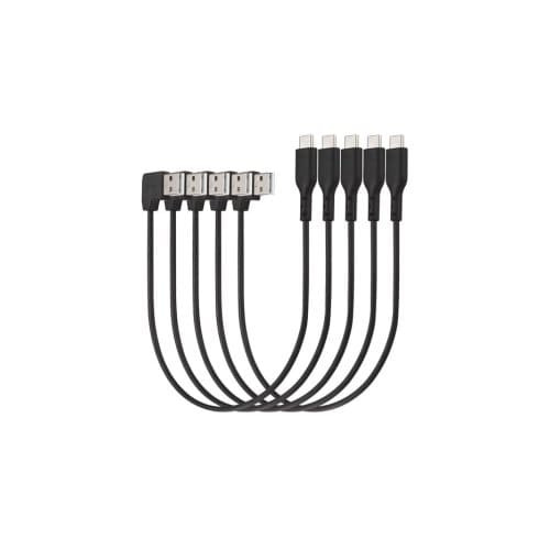 Kensington Charge / Sync USB-A to USB-C Cable (5 Pack) for Charge & Sync cabinet
