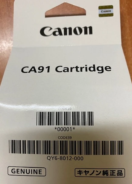Canon QY6-8012 Printhead CA91 Black Cartridge