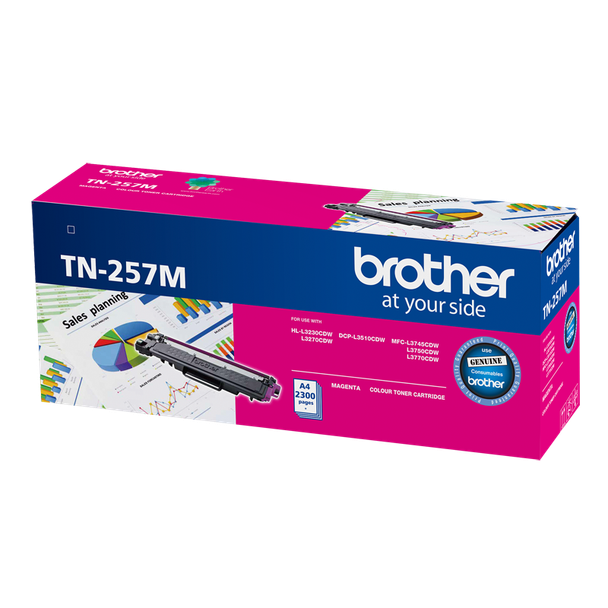 Brother TN-257M Magenta High Yield Toner