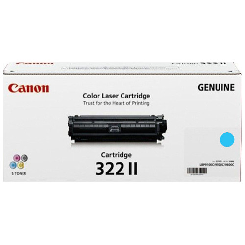 Canon CART322 Cyan High Yield Toner - 15,000 Pages 