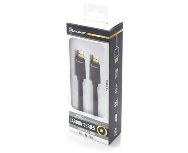 ALOGIC 2m CARBON series H/Speed HDMI Cable w Ethernet  - M-M