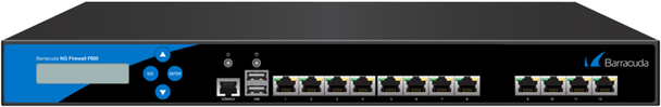 Barracuda CloudGen Firewall F-Series F600 model C20 (Copper version with Dual Power Supply)