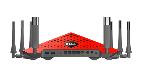 AC5300 MU-MIMO Ultra Wi-Fi Router RED
