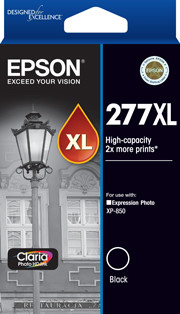 Epson 277XL High Capacity Claria Photo HD Black ink