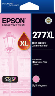 Epson 277XL High Capacity Claria Photo HD Light Magenta ink