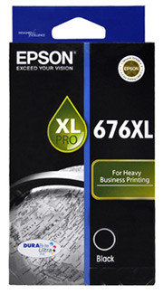 676XL Black Ink Cartridge WorkForce Pro WP-4530 WP-4540