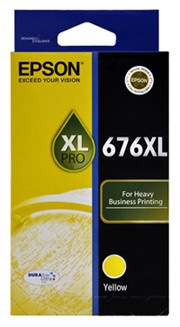 676XL Yellow Ink Cartridge WorkForce Pro WP-4530 WP-4540