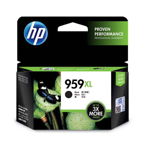 HP 959XL BLACK ORIGINAL INK CARTRIDGE