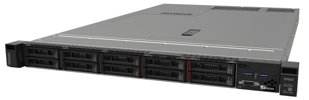 SERVER SR635, 1xAMD EPYC Rome 16C 155W 3.0GHz 155W, 1x32GB 2Rx4, RAID 730-8i 2GB Flash PCIe 12Gb Adapter, 2x750W,
