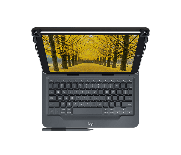 Universal Folio with Integrated Keyboard for 9-10" Tablets