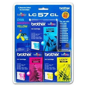 CLR INK 3PACK LC57CL3PK