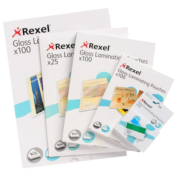 RXL L/POUCH GLOSS A4 2X100M PK100
