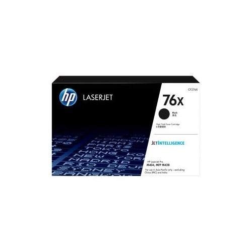 HP 76X Original Laser Toner Cartridge - Black Pack - 10000 Pages CF276X