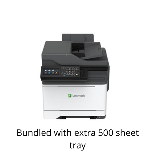 LEXMARK CX622ADE 37PPM NW DUPLEX 4.3 SCRN MFP  EXTRA TRAY BUNDLE