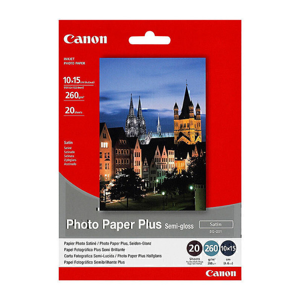 Canon SG2014x6 Semi Gloss Photo Cards 20 pk 