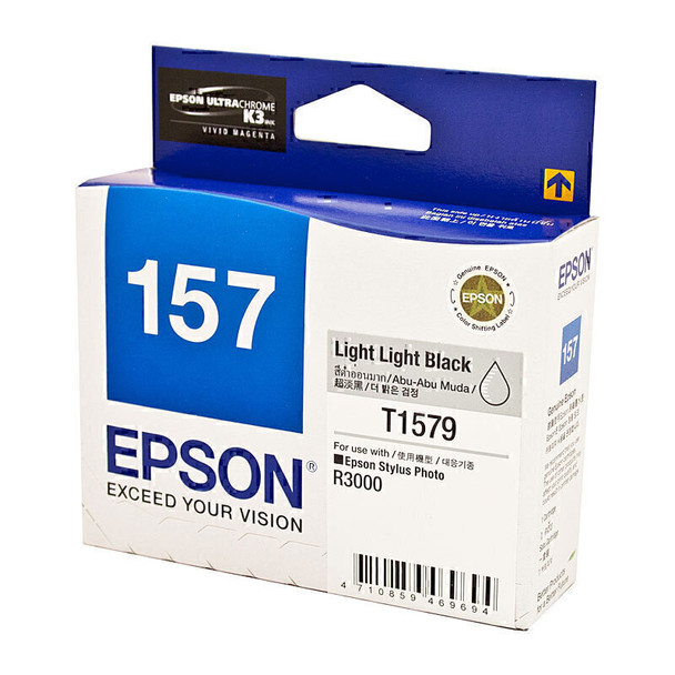 Epson 157 Light Light Black ink for STYLUS PHOTO R3000