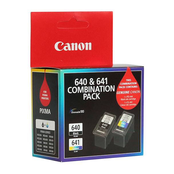 Canon PG640 CL641 Twin Pack Ink cartridge Combo