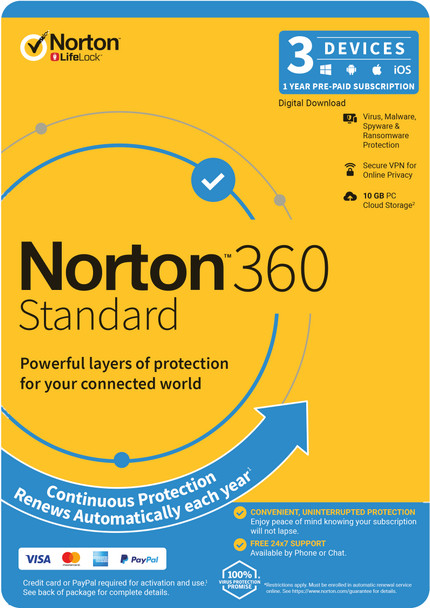 Norton 360 Standard 3 Devices
