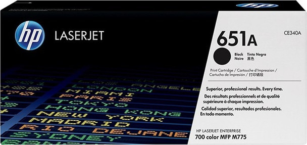 HP LJ M775 BLACK TONER CART YIELD 13.5K PAGES