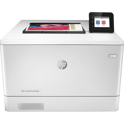 HP COLOUR LJ PRO M454DW SFP, 27PPM BLK, 27PPM CLR, DUPLEX, NETWORK, WIFI WTY