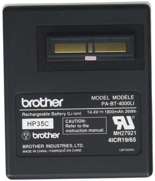 BROTHER PA-BT-4000LI LITHIUM-ION BATTERY