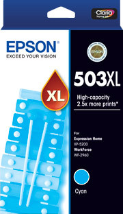 Epson 503XL - High Capacity - Cyan Ink Cartridge