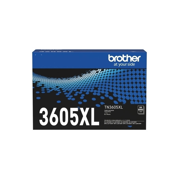 Brother TN3605XL High-Yield Toner Cartridge Black 6,000 PGS