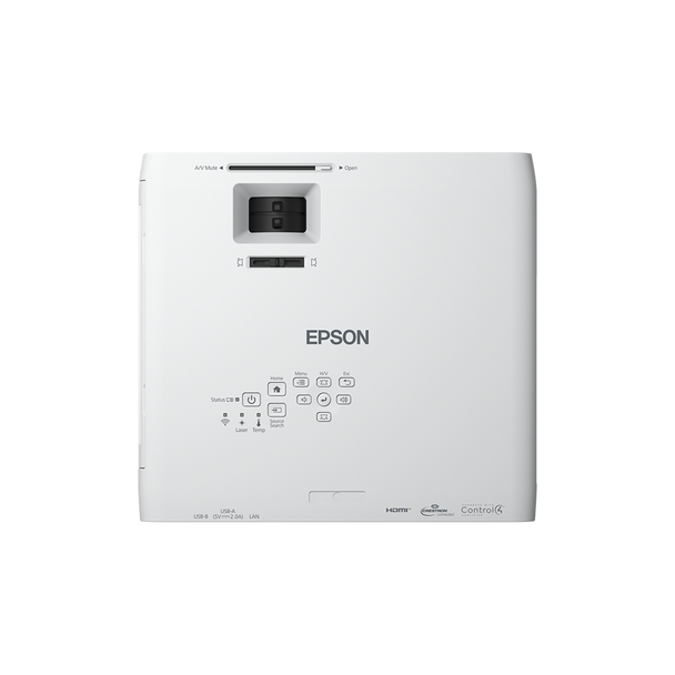 Epson EB-L260F 4600 LUMENS 1080P MID RANGE 3LCD LASER PROJECTOR WIRELESS. MIRACST, SPLIT SCR
