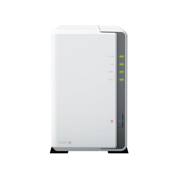 Synology DiskStation DS223J 2-Bay 3.5" Diskless 1xGbE NAS (Tower) , Realtek RTD1619B , 1GB RAM DDR4, 2 x USB3.2, 2 Yr Wty