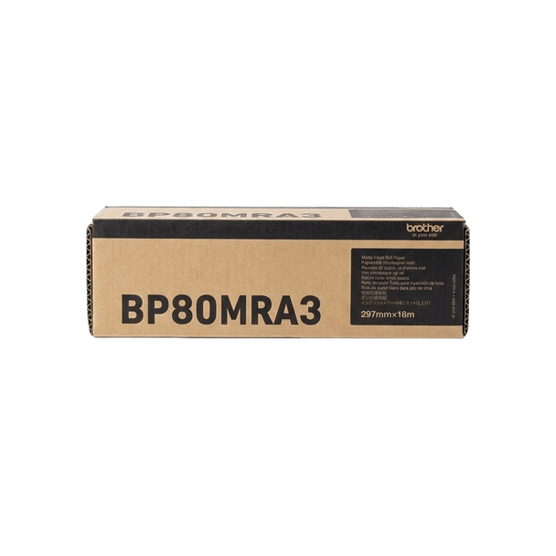 Brother BP80MRA3 Genuine Matte Paper Roll