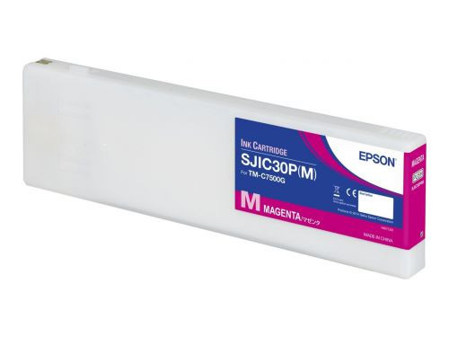 EPSON Magenta Ink Catridge for ColorWorks TMC7500 Gloss SJIC30P(M) 