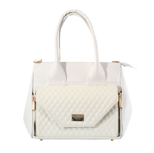 bolso casual abollonado para mujer dibella color blanco modelo eileen bolso casual abollonado para mujer dibella color blanco modelo eileen