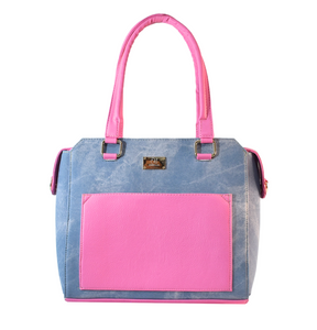 Bolso Casual para mujer dibella color jeans Rosa modelo Deka Bolso Casual para mujer dibella color jeans Rosa modelo Deka