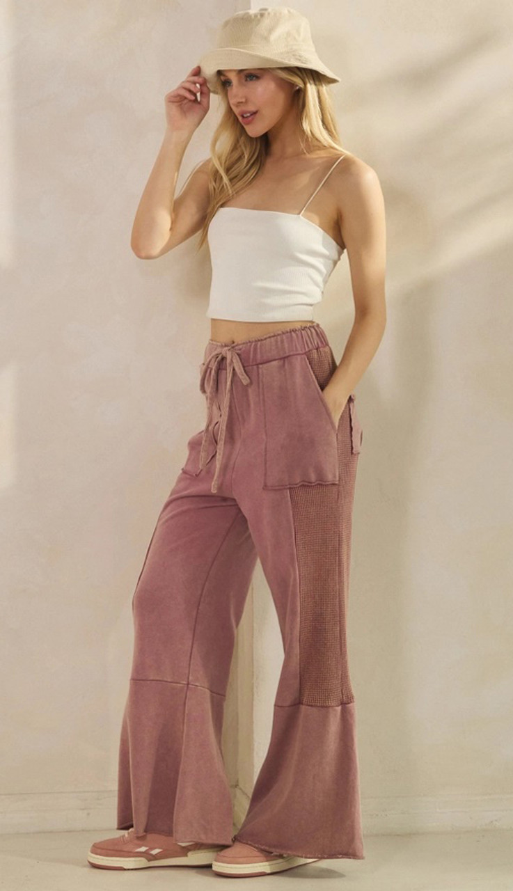 Moonflower Pants ~Mauve~ - Hip Mountain Mama