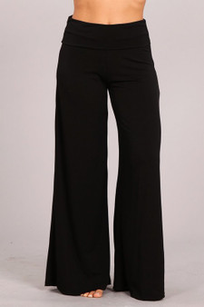 Classic Black Palazzo Pants 