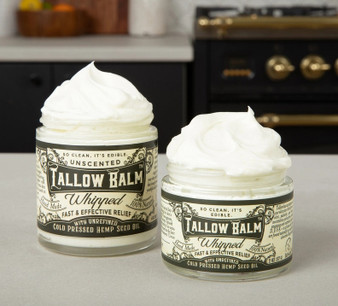 Tallow Balm with Organic Hemp Seed Oil