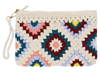 Granny Square Clutch
