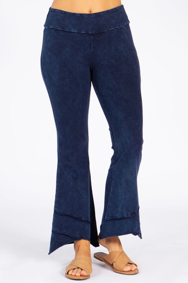 Bowie Cropped Pants (Dark Denim)