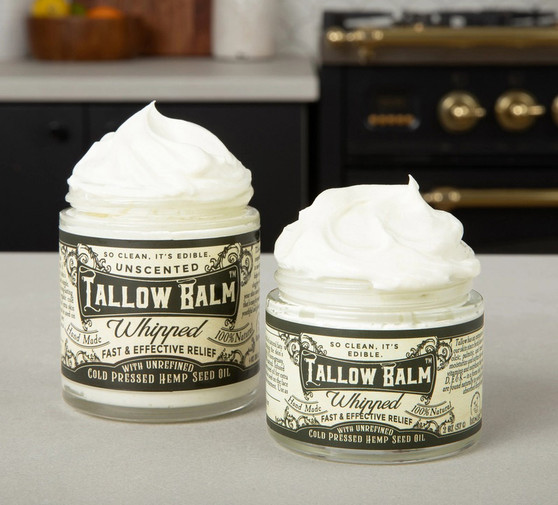 Tallow Balm with Organic Hemp Seed Oil Tallow Balm with Organic Hemp Seed Oil