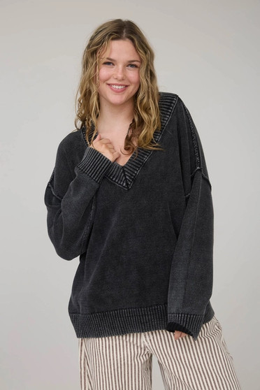Bobby McGee Top ~Charcoal~ 25% OFF FOR A LIMITED TIME