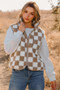 Checkered Vest 