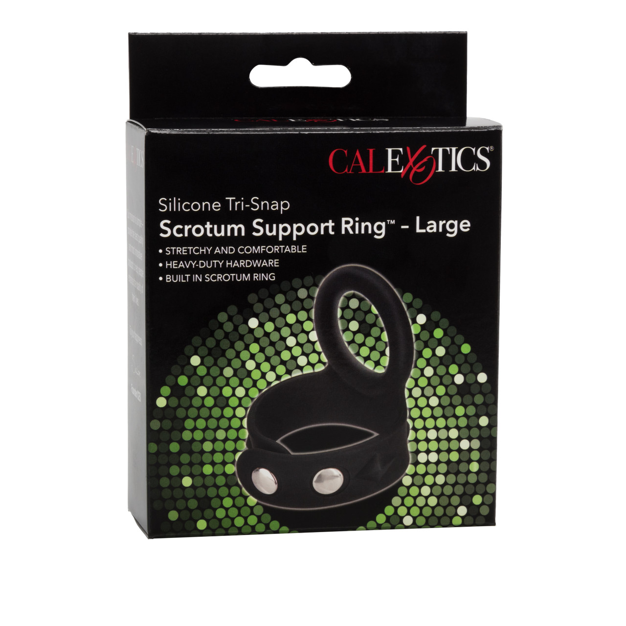 Silicone Large Weighted C-Ring Ball Stretcher by CalExotics