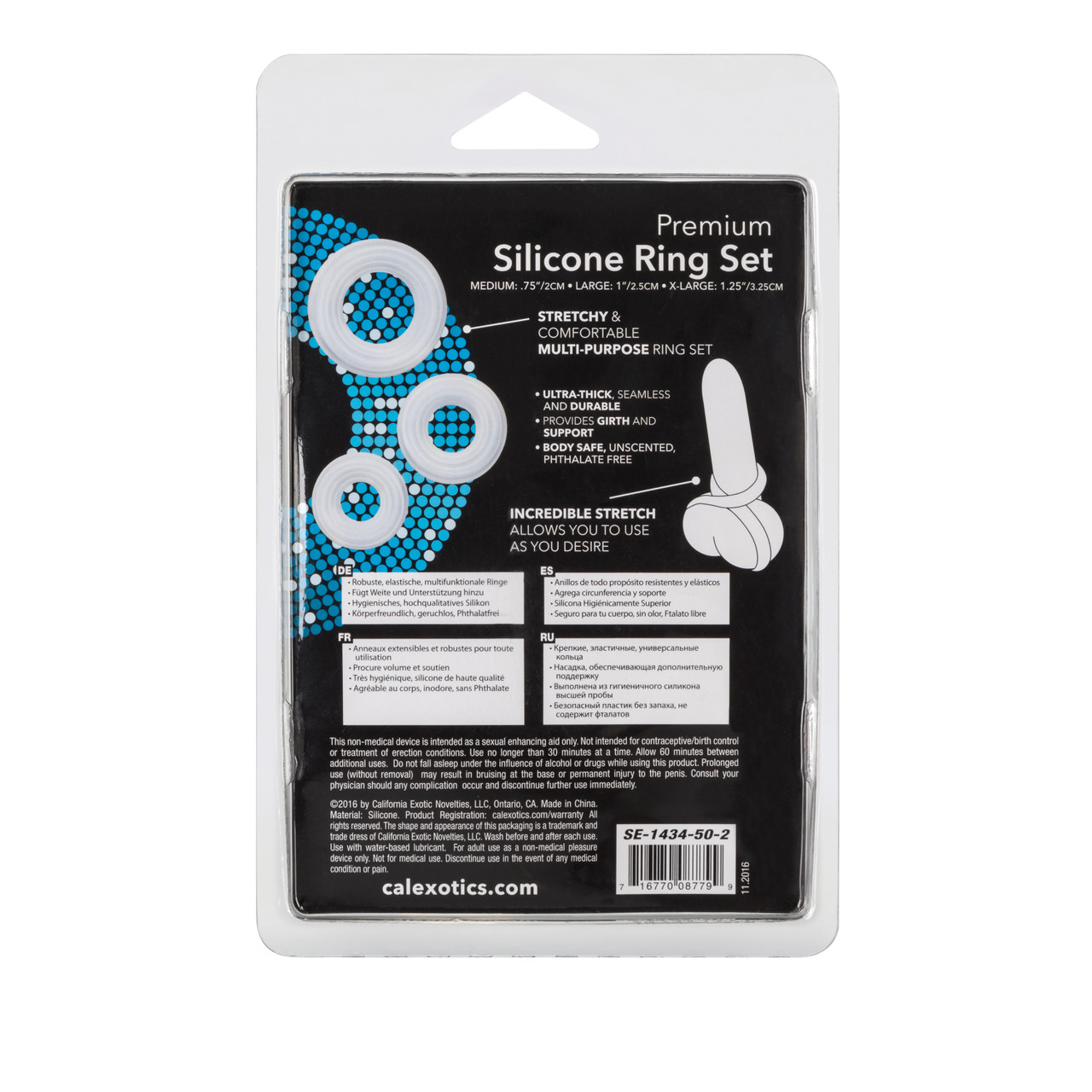 Rock-It Rings The Lifesaver Silicone Cock Ring - 2 Colors