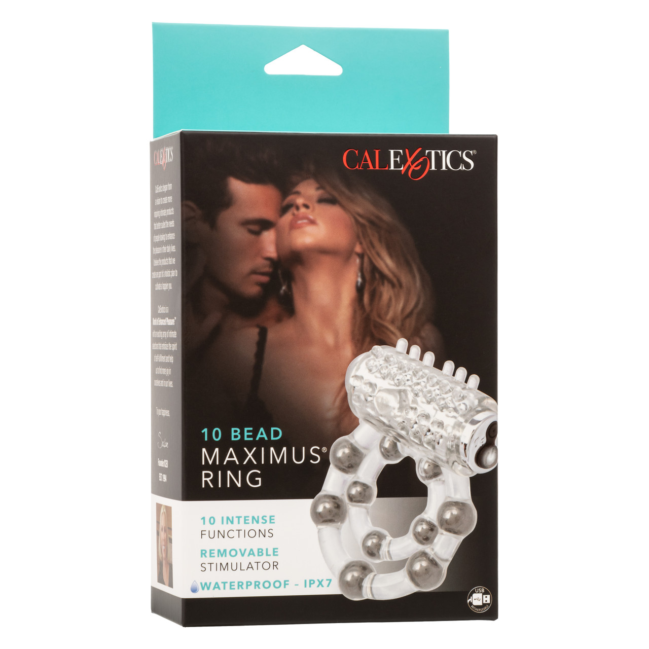 maximus penisring CalExotics Maximus Penisring mit vibrierenden Perlen main image 0