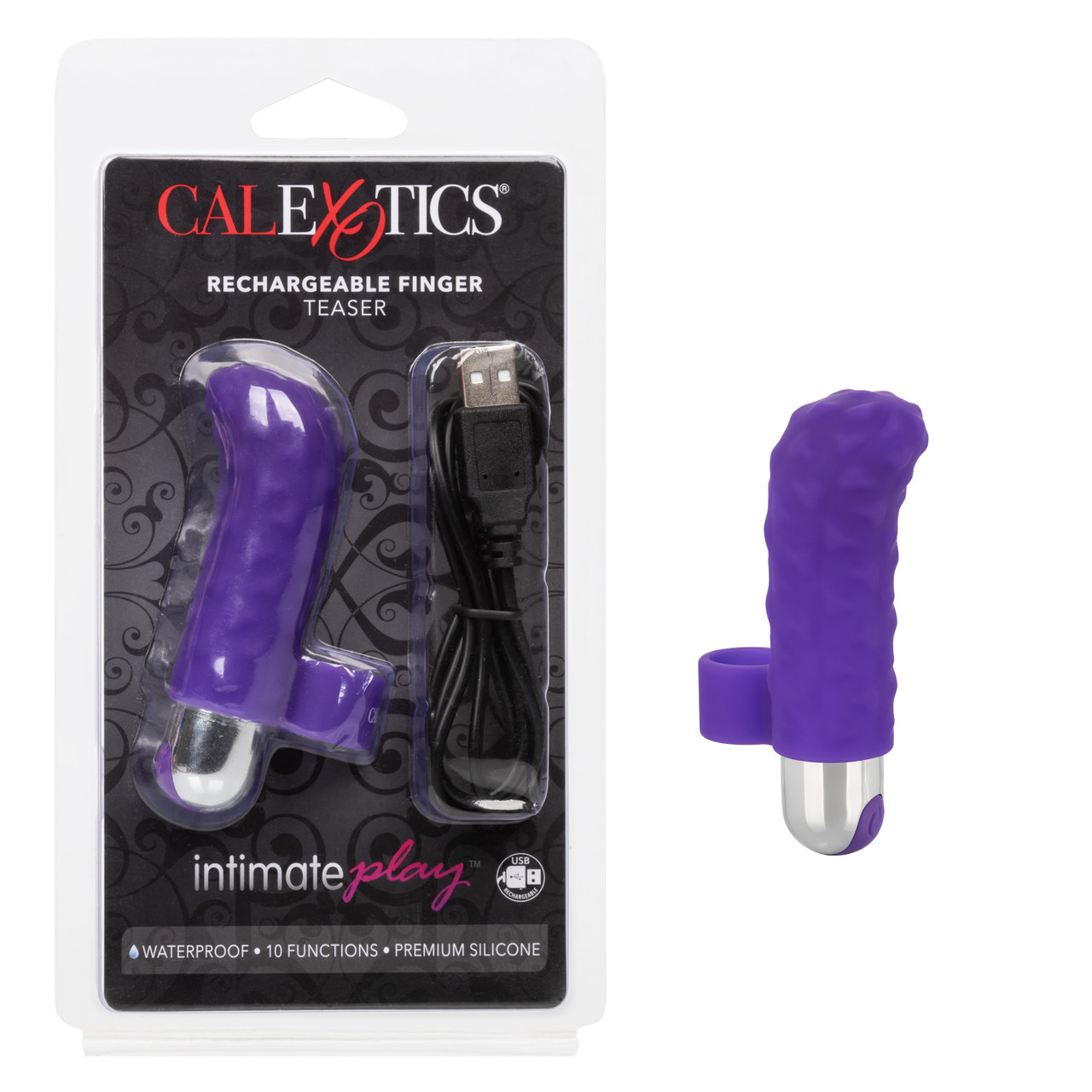 SE-1705-10-2 Intimate Play Rechargeable Finger Teaser SE-1705-10-2 Intimate Play Rechargeable Finger Teaser