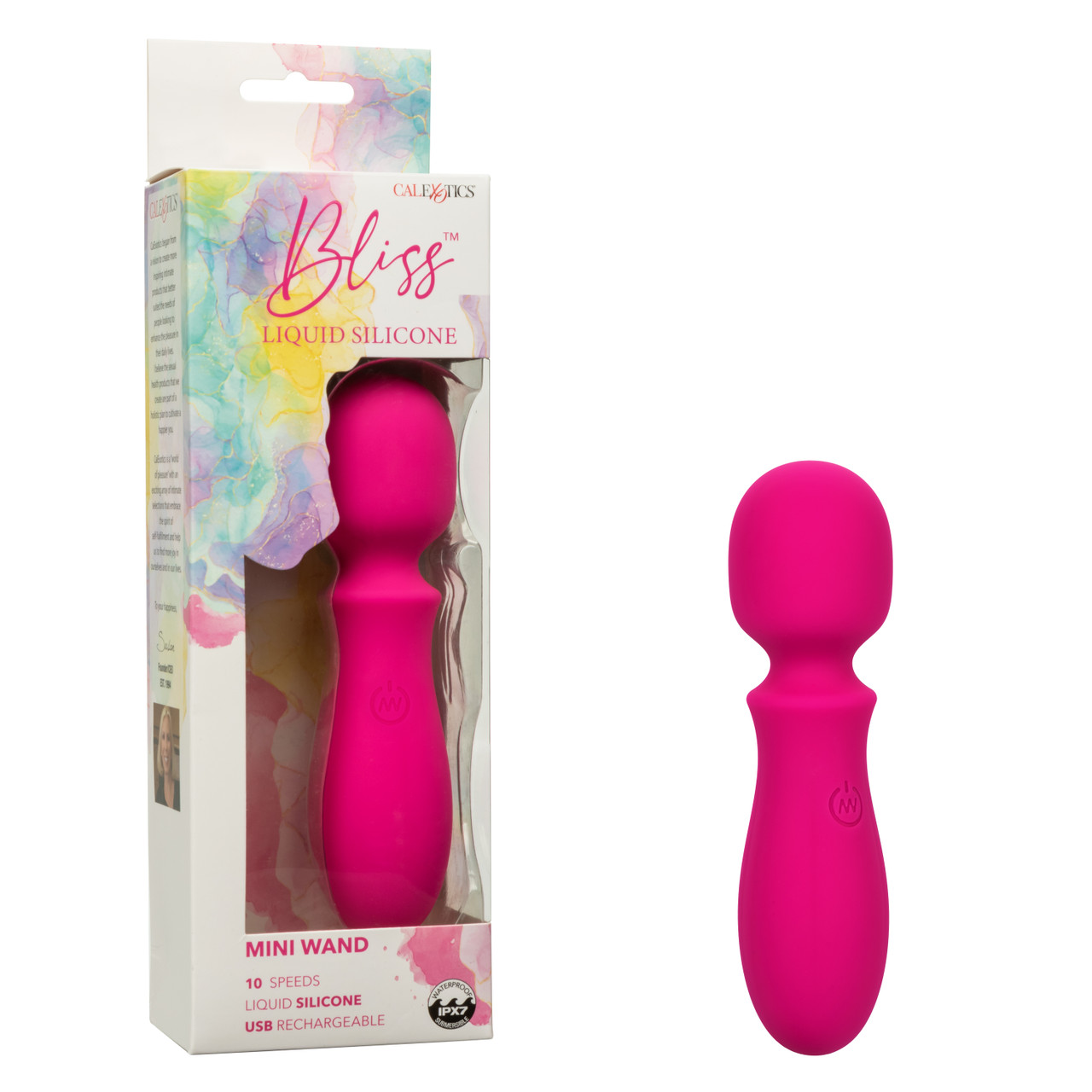 SE-0569-60-3 Bliss™ Liquid Silicone Mini Wand